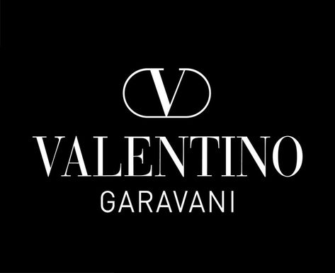 Valentino Garavani Brand Symbol White Logo Clothes Design Icon Abstract Vector Illustration With Black Background Logo Clothes, Valentino Logo, Brand Symbols, Valentino Black, Skull Wallpaper, Design Icon, Abstract Vector, Clothing Logo, Famous Brands