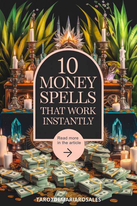 Unlock financial abundance with these proven money spell rituals! From spells to attract money to DIY money oil recipes, these simple steps help manifest wealth fast. Perfect for crafting a financial abundance spell, boosting luck with a money luck spell, or trying a black magic spells money method. Start your journey to prosperity with these money spells magic wealth tips today! Money Oil Recipe, Abundance Spell, Money Oil, Money Spells Magic, Luck Spell, Powerful Money Spells, Money Spells That Work, Spells Magic, Money Spell