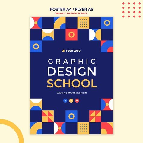 School Advertisement Poster Design, Introduction Poster Design, Poster School Design, Poster Design Ideas School Project, University Poster Design, Back To School Poster Design, Lecture Poster Design, Education Graphic Design, School Poster Design