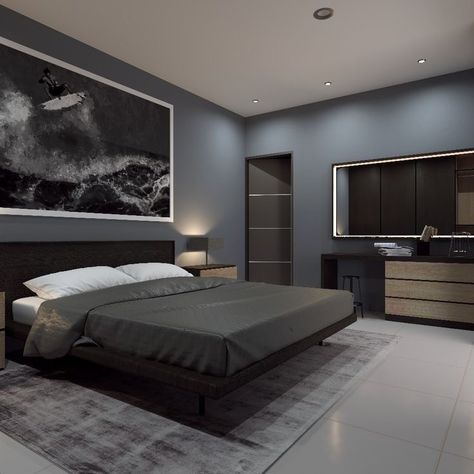 Male Room Color Ideas, Best Room Colors Bedrooms For Men, Men Room Ideas Bedrooms Luxury, Dark Grey Bedroom Ideas For Couples, Man Bedroom Color Ideas, Room Color For Men, Grey Room Ideas Bedroom Men, Men’s Bedroom Paint Ideas, Men’s Room Color Ideas