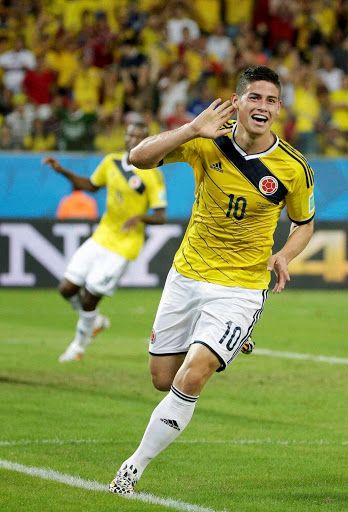 James Rodriguez of Colombia James Rodriquez, James Rodriguez Colombia, James Rodrigues, Madrid Football, 2014 World Cup, Good Soccer Players, James Rodriguez, Soccer Stars, Soccer World