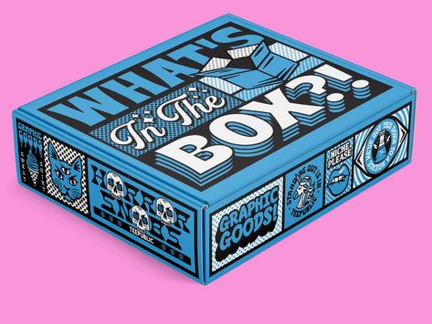 Teepublic Retention Box by Brethren Design Co on Dribbble Weekly Inspiration, Holiday Box, Creative Box, Branding Design Packaging, Mailer Box, Design Fields, 3d Studio, Box Packaging Design, Learning Design