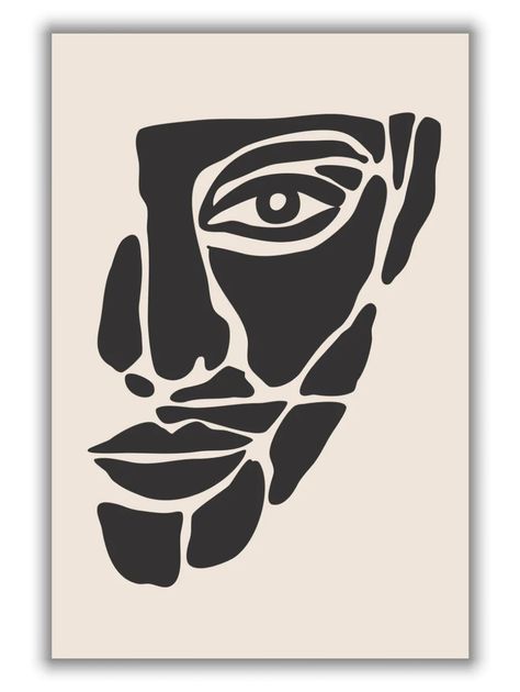 Images Pop Art, Traditional Tattoo Designs, Tube Packaging, Arte Punk, Abstract Face, Small Canvas Art, American Traditional Tattoo, Abstract Faces, Diy Canvas Art Painting