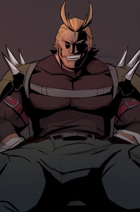 Yagi Toshinori, Toshinori Yagi, All Might, Horror Icons, Anime Guys Shirtless, Boku No Hero Academia Funny, Anime Dad, My Hero Academia Episodes