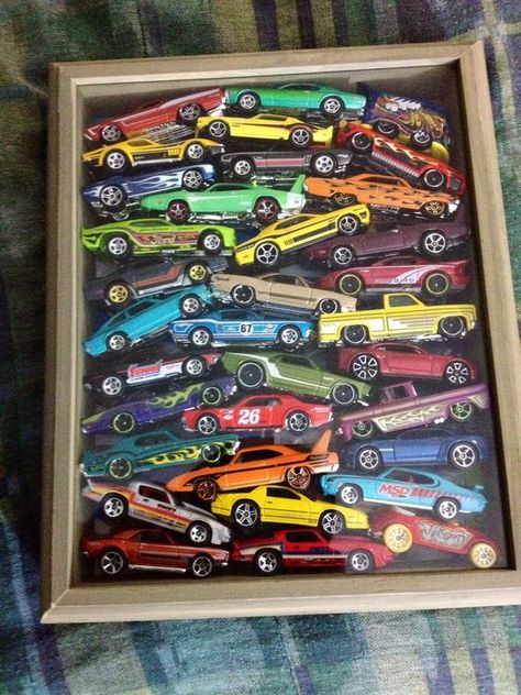 25+ Creative Ways to Organize Kids Cars | momooze Hot Wheels Storage, Hot Wheels Room, Organize Kids, Hot Wheels Display, Cars Room, Ways To Organize, Organization Kids, Big Boy Room, Toy Cars