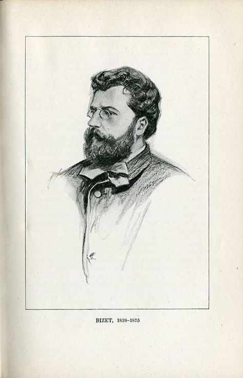 Georges Bizet (1838-1875), drawing (1918), by Chase Emerson (1874-1922), after a photograph (1875), by Étienne Carjat (1828-1906). Men Vintage Fashion, Georges Bizet, Classical Music Composers, Master Drawing, Music Composers, Composers, Music History, Music Photography, Drawing Painting