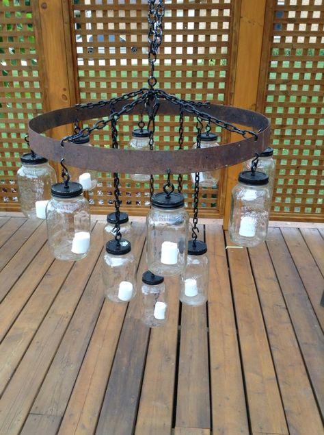 Barrel Rings Ideas, Diy Wine Barrel, Winery Ideas, Wine Barrel Ring, Wine Barrel Crafts, Barrels Diy, Rustic Diy Projects, Wine Barrel Rings, Barrel Ideas