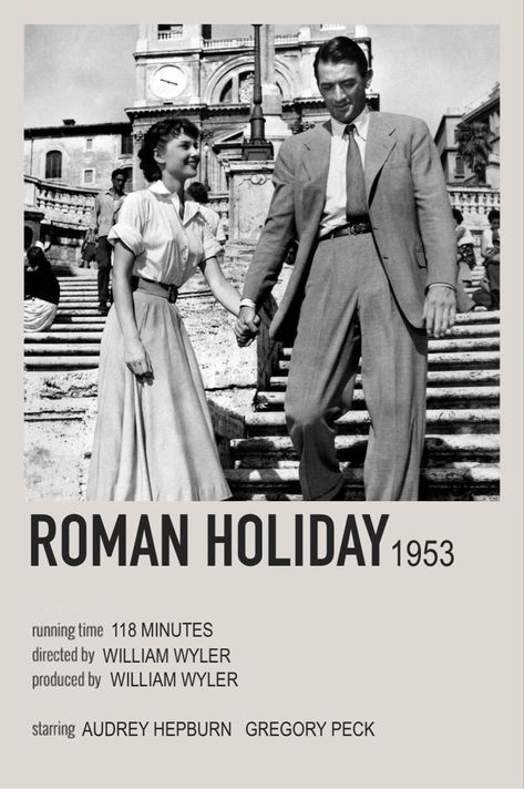 Roman Holiday Movie, Terrence Loves You, Film Polaroid, Posters Minimalist, Iconic Movie Posters, Girly Movies, Film Posters Minimalist, Happy End, Movie Poster Wall