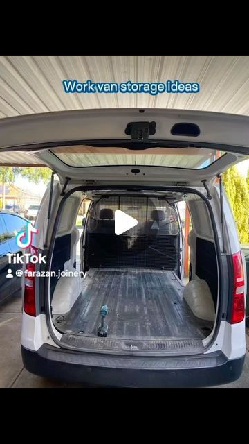 Farazan Joinery on Instagram: "Work Van storage ideas 

#van #joinery #cabinet #joinerywork #cabinetmaker #happyday #tools #capcut #vanlife #vanstorage #mobilevan #vans #australian #iran #yazd_iran #yazdi #adelideaustralia" Van Tool Storage Ideas, Van Tool Storage, Work Van Storage, Work Van Storage Ideas, Work Van Organization Ideas, Van Storage Ideas, Iran Yazd, Work Van, Van Storage