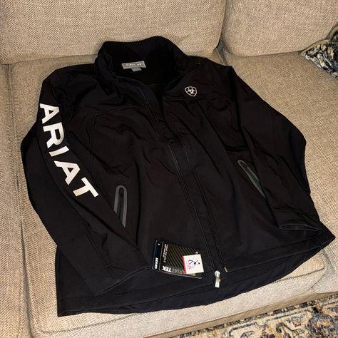 Ariat New Team Softshell Jacket Nwt Sized Wmn 1x Zippered Front New With Tags Ariat Brand Tagged 1x Purchased From Boot Barn Black In Color Non Smoking Great Coat Jacket Two Side Zippered Pockets Great Brand. Ariat Jacket Woman Outfit Mexican, Ariat Jacket Womens, Ariat Jacket Woman, Ariat Hoodie, Ariat Jacket, Ariat Softshell Jacket, Boot Barn, Great Coat, Softshell Jacket