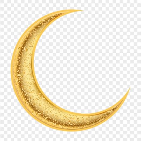 Moon Hd, Kuwait National Day, Ramadan Moon, Empty Gift Boxes, Happy Presidents Day, Website Color Palette, Gold Crescent Moon, Hat Vector, Golden Design