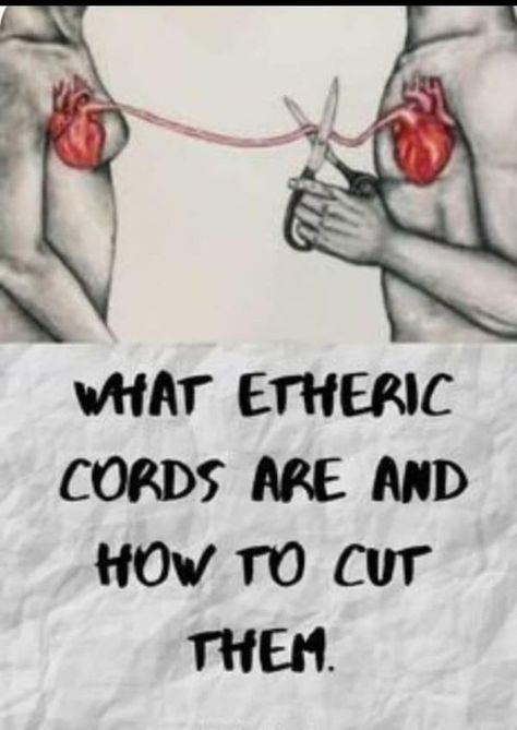 The Collective Spiritual Consciousness | WHAT ETHERIC CORDS ARE AND HOW TO CUT THEM | Facebook Energetic Cords, Pranic Healing, Energy Healing Reiki, Energy Healing Spirituality, Chakra Meditation, Energy Work, Mental And Emotional Health, Spirituality Energy, New Energy