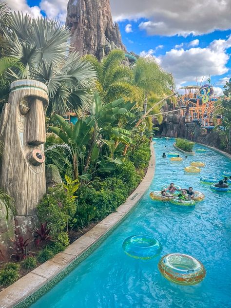 Universal Water Park, Volcano Bay Universal, Volcano Bay Orlando, Water Park Ideas, Aventura Park, Waterpark Resort, Water Park Rides, Orlando Usa, Universal Parks