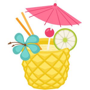 Design Store Product ID D-265063 Svgs Free, Pineapple Drink, Pineapple Drinks, Scrapbook Images, Fiesta Tropical, Free Svgs, Hawaiian Art, Birthday Party Theme Decorations, Clipart Free