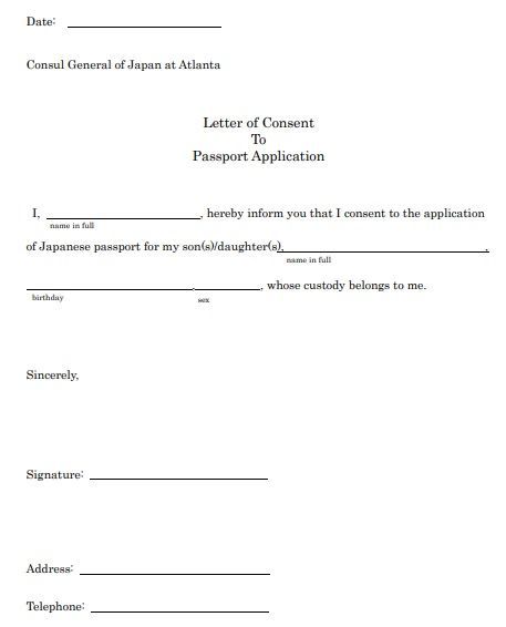 Passport Parental Consent Form Passport Application Form, Passports For Kids, Passport Application, Parental Consent, Consent Forms, Business Templates, Application Form, Business Template, Parenting