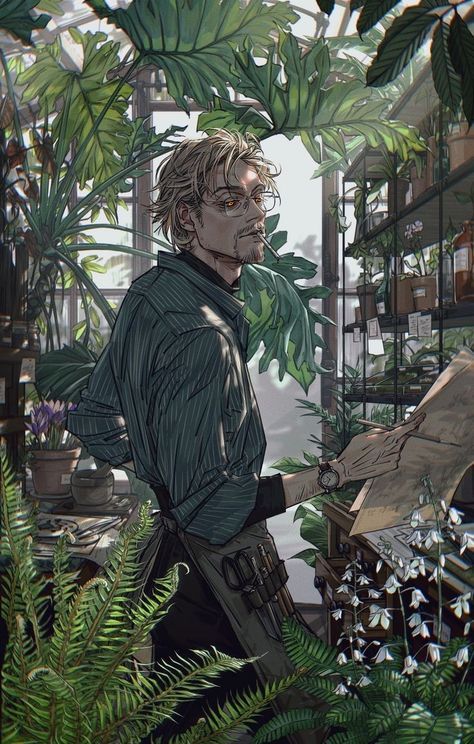 The Greenhouse, 영감을 주는 캐릭터, Cthulhu, Dnd Characters, Art Characters, Character Inspo, Character Portraits, 그림 그리기, Fantasy Character Design