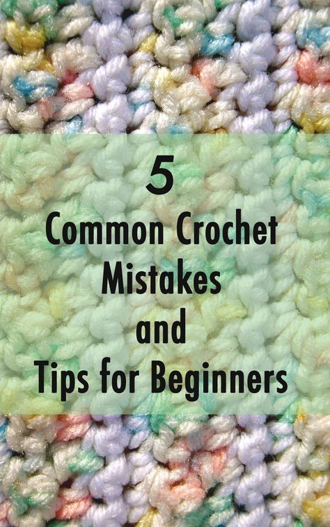 Crochet Mistakes, Beginning Crochet, Learning To Crochet, Crochet Tutorial Pattern, Crochet Geek, Confection Au Crochet, Beginners Crochet, Crochet Simple, Crochet Stitches For Beginners