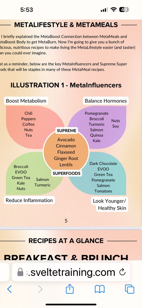 Meta Influencer Foods List, Metainfluencers Foods, Meta Influencer Foods, Metainfluencing Foods, Meta Foods, Metabolism Booster Foods, Meta Boost, Metabolism Reset, Metabolism Reset Diet