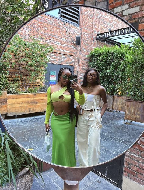 Patricia Bright and Jackie Aina, an iconic collab we didn’t know we needed Patricia Bright, Jackie Aina, Good Summer, Black Queen, You Are Beautiful, Off Shoulder Dress, Cover Up, Queen, Candles