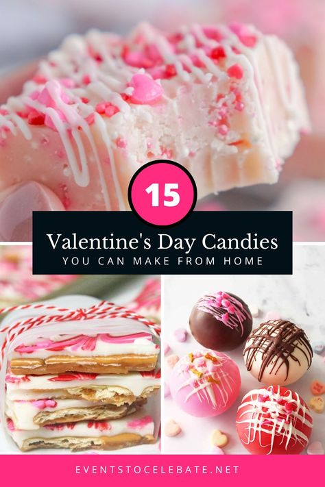 Candy Box Diy, Home Made Candy, Best Christmas Recipes, Easy Party Food, Homemade Valentines, Valentine Candy, Candy Recipes, Favorite Holiday, Homemade Gifts