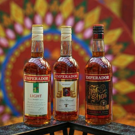 Emperador USA on Instagram: “With an exceptionally smooth finish, Emperador Brandy is made with distinct aroma and delicious blend that is great to sip on. #Emperador…” Tanduay Rum, Cheap Liquor, Brandy Drink, Buffalo Meat, Brandy Bottle, Brandy Glass, Contemporary History, Wine Merchant, Soju