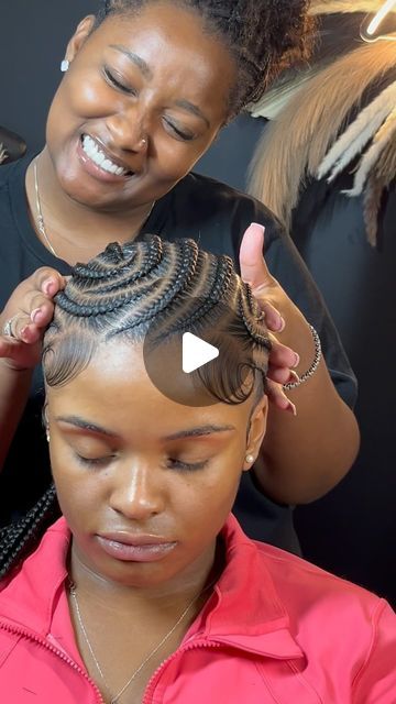 Houston Stitch Braids on Instagram: "SIGNATURE 🩷🩷🩷  Signature for the GUNNA concert @gunna ☺️  MORE ON MY TIKTOK TTaystouch❤️   $110 stitch class JUNE 24 Link in bio🥳  #houstonhair #houstontxhairstylist #houstonhairstylist #atlhair #atlstitchbraids #houstonstitchbraids #ttaystouch #houstonknotlessbraids #stitchclasses #braidingclasses #onlinestitchclass #1on1stitchclass" 5 Stitch Feed In Braids, Feed In Braids Styles, Stitch Feed In Braids, Braids Inspiration, Braid Inspiration, Stitch Braids, Girl Braids, Feed In Braid, Healthy Hair Journey