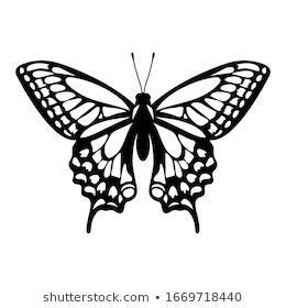 Images By Erdei Rozalia On Filigrán | Butterfly Stencil Monarch Butterfly Tattoo Stencil, Stencil Butterfly, Art Nouveau Butterfly, Butterfly Tattoo Design, Butterfly Tattoo Stencil, Butterfly Black And White, Butterfly Outline, Butterfly Silhouette, Butterfly Stencil