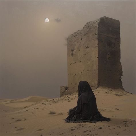 PARSIFEL (@Parsifel1) on X Desert Aesthetic Fashion, Balduino Iv, Dark Waves, Desert Aesthetic, Fantasy Places, Mystical Art, Graphic Design Tips, Fantasy Inspiration, Dark Fantasy Art