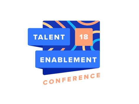 Talent Enablement Conference by Ellen Verleyen | Dribbble | Dribbble Conference Branding, Conference Logo, Conference Design, Event Logo, Event Branding, Media Sosial, Corporate Branding, Business Inspiration, Corporate Design