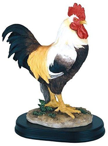 StealStreet SS-G-54072 Rooster Chicken Farm Animals Collection Decoration Figurine Collection >> To view further, visit now : Christmas Decorations Rooster Figurines, Judy Davis, Farm Chic, Farm Animals Decor, White Rooster, Rooster Statue, Chicken Figurines, Country Rooster, Ceramic Chicken