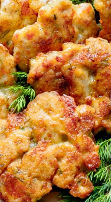 Tender Chicken Fritters Tacky Chicken Fritters, Cheese Chicken Nuggets, Crispy Chicken Fritters, Fritter Batter Recipe, Chicken Fritter, Chicken Fritters Recipe, Chicken Fritters, Cheese Pull, Yummy Chicken