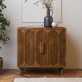 Sideboards - Dressers & Wooden | Dunelm Soho House Bedroom Ideas, Cupboard Door Ideas, Florence Villa, Wetroom Ideas, Retro Concept, Living Room Sideboard, House Hallway, Mango Wood Furniture, Mid Century Modern Side Table