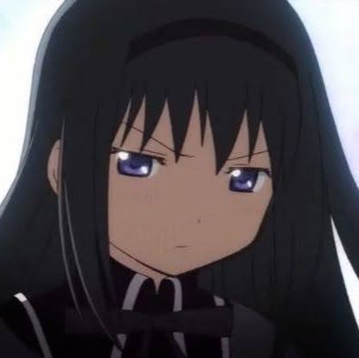 Purple Goth, Homura Akemi, Avatar Characters, Puella Magi Madoka Magica, Icon Collection, Madoka Magica, Girls In Love, Iconic Characters, Girl Icons