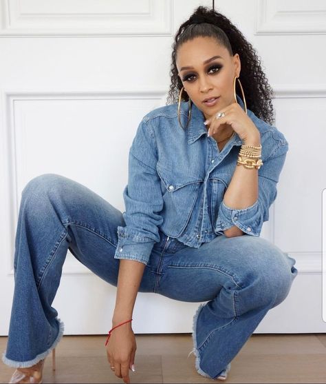 Tia Mowry Style, Tia And Tamera Mowry, Tia Mowry, Tamera Mowry, Classy Wear, Cute Comfy Outfits, African Beauty, Baddie Outfits Casual, 50 Fashion