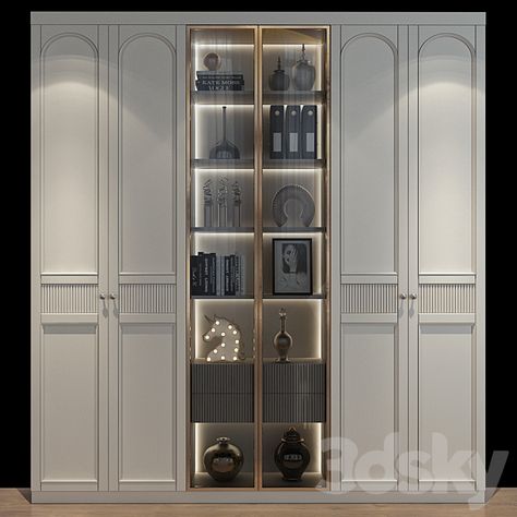 Neo Classical Wardrobe Design, Neo Classic Wardrobe, Classic Wardrobe Design, Wardrobe Shutter Design, Neo Classic Design, Wardrobe Display, Shutter Design, Classic Cabinets, Display Cabinet Design