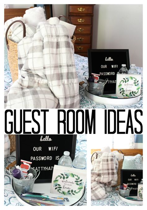 Holiday Guest Room, Christmas Guest Room, Guest Room Ideas, Bed N Breakfast, Bohemian Bedrooms, Guest Room Essentials, Bed And Breakfast Inn, Country Chic Cottage, Guest Bedroom Decor