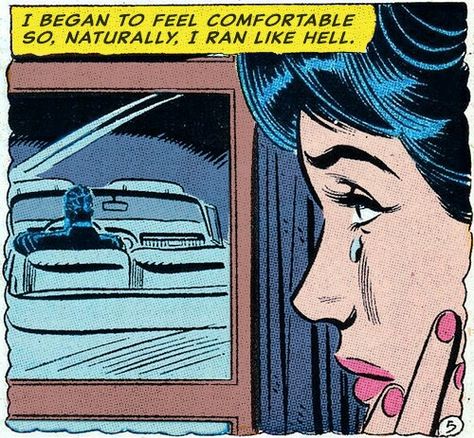 commitment issues Pop Art Comic Girl, Commitment Issues, Under Your Spell, Vintage Pop Art, Pop Art Girl, Pop Art Comic, Old Comics, Retro Comic, Comics Girl