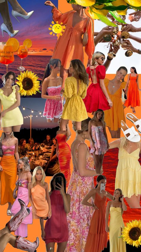 21 dinner thema 🌅 Dinner Outfits Summer, 21 Dinner, Eclectic Outfits, Dinner Party Outfits, Dinner Party Summer, Anarkali Dress Pattern, Island Theme, Dinner Themes, Summer Theme