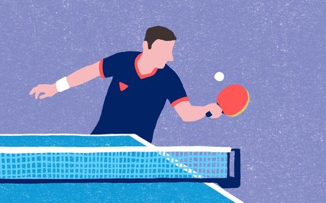 smatch ping pong illustration - Recherche Google Ping Pong Aesthetic, Ping Pong Illustration, Ping Pong, Tennis