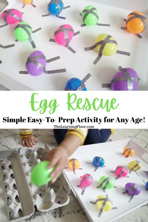 Outdoor Easter Activities For Toddlers, Easter Fine Motor For Toddlers, Egg Box Activities For Kids, Toddler Easter Egg Activities, Easy Easter Activities For Toddlers, Easter Egg Activities For Toddlers, Easter Egg Preschool Activities, Egg Activities For Toddlers, Easter Activity For Toddlers