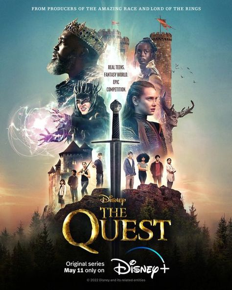 Disney+ on Instagram: "This reality is no fantasy… or is it? 👀✨ Epic competition awaits in #TheQuest, an Original series, streaming May 11 only on #DisneyPlus." David Collins, Good Animated Movies, Anime Disney, Movie Hacks, Night Film, Buku Harry Potter, Film Disney, Adventure Movies, Amazing Race