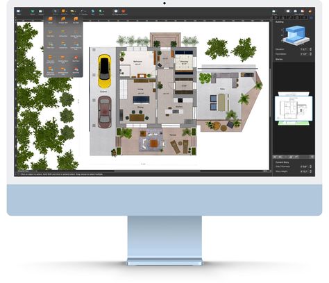 Live Home 3D — Home Design Software for Mac Live Home 3d, Easy Kitchen Renovations, Home 3d, Roof Siding, Home Design Software, 3d Home Design, Construction Tools, Small Homes, Yard Design