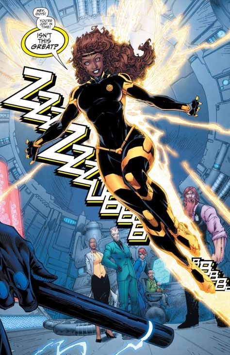 The History of Bumblebee: DC's First African-American Superheroine | DC Brett Booth, Art Teen, Black Comics, Univers Dc, Female Superhero, Arte Dc Comics, Comic Manga, Dc Comics Characters, Black Characters