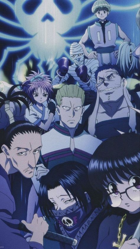 Hunterxhunter Wallpaper Aesthetic, Chrollo Wallpaper Aesthetic, Hxh Wallpaper Aesthetic, Hunter X Hunter Wallpapers Aesthetic, Hunter X Hunter Aesthetic, Hxh Wallpaper, Greed Island, Phantom Troupe, Hxh Characters