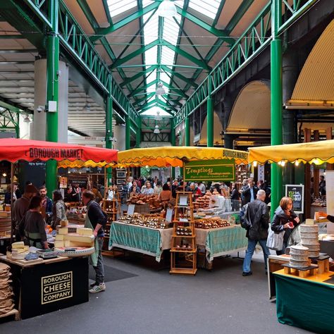 The best food markets in London | CN Traveller Flower Bakery, Brixton Market, Borough Market London, Portobello Road Market, Street Food Market, London Market, Day Trips From London, Best Pubs, Borough Market