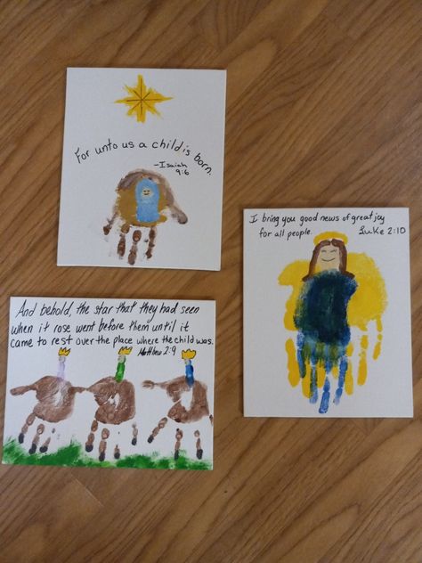 Painting With Acrylic Paint, Jesus In A Manger, The Christmas Story, Art Display Kids, Nativity Christmas, Christmas School, Sunday School Crafts, Bible Crafts, I Am So Happy