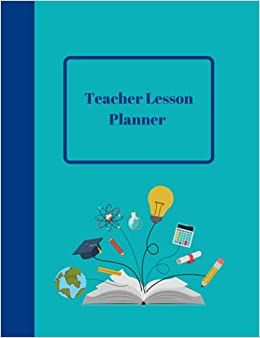 Lesson Plan Book: Elementary/Secondary Teacher Lesson Plan book is for teachers/educators/tutors for a semester. 6 Blank Calendars for one semester for monthly planning and important dates like professional development days or other inservice days. There are Lesson plan pages and pages for reflecting on the lesson. Plan for all subjects. Lesson Plan Book Cover, Amazon Journals, Teacher Themes, Lesson Plan Book, Teacher Lesson Planner, Monthly Planning, Secondary Teacher, Teacher Planning, Teacher Lessons