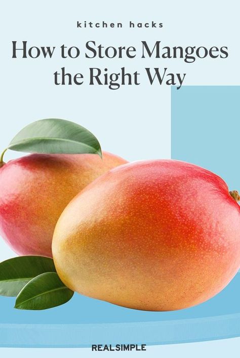 Learn how to store mangoes the right way, including how to store cubed or sliced mangoes, how to store mangoes in the refrigerator, and how to freeze mangoes. How To Freeze Mango, Mango Storage, How To Eat Mango, How To Store Mangos, Mango Store, Honey Store, Food Canning, Burfi Recipe, Storing Fruit