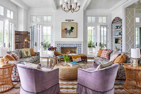 These company-approved spaces also deserve some daily use! Formal Living Room Ideas, Charlotte Lucas, Room Layout Ideas, Southern Living Idea House, Southern Living Plant Collection, Southern Living Plants, Front Door Styles, Southern Living Homes, Formal Living Room