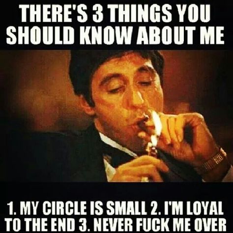 My circle is small To The End, About Me, A Man, The End, Quotes